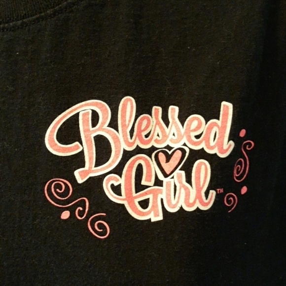 Blessed Girl Peace Love & Jesus medium - Picture 2 of 4